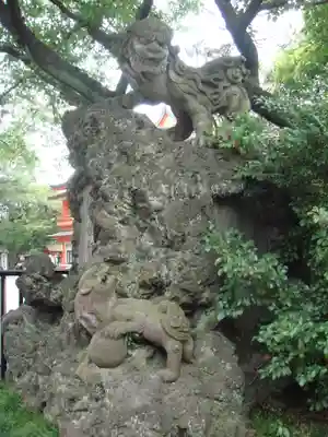 千葉神社の狛犬