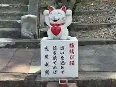鹿角八坂神社の像