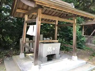 大和大圀魂神社の手水舎