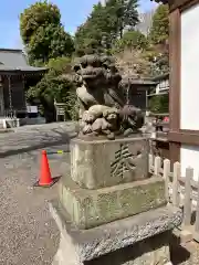 青渭神社の狛犬