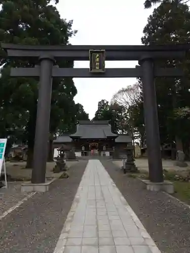 戸澤神社の鳥居