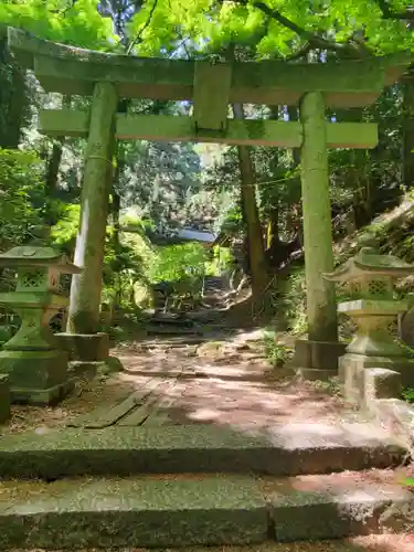 名草厳島神社の鳥居