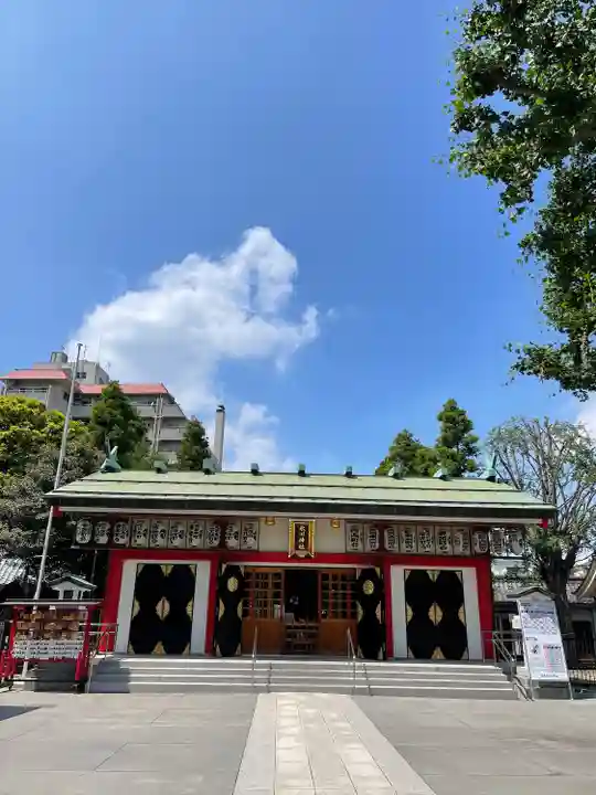 池袋氷川神社の本殿・本堂