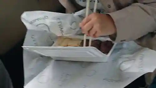 羽黒神社の食事