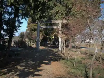 蒲生神社の鳥居
