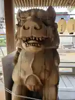 放生津八幡宮の狛犬