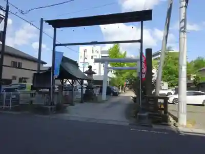 阿邪訶根神社の鳥居