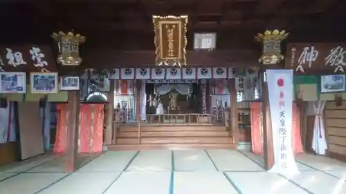 村國真墨田神社の本殿・本堂