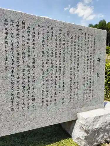 寳光寺　鹿野大佛の歴史