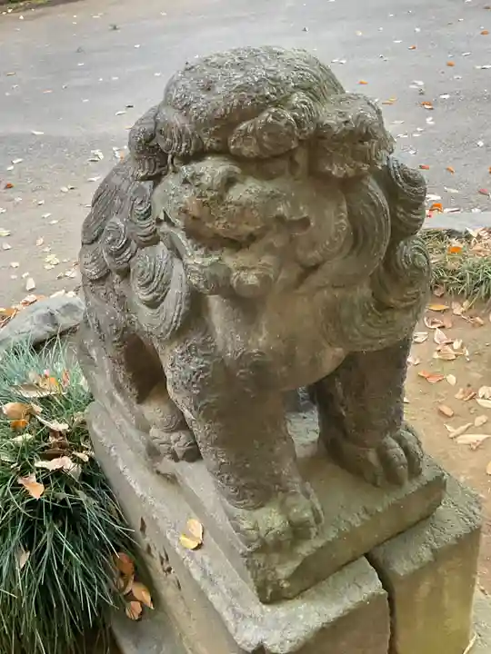 氷川神社の狛犬