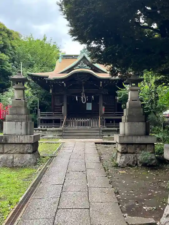 大森山王日枝神社の本殿・本堂