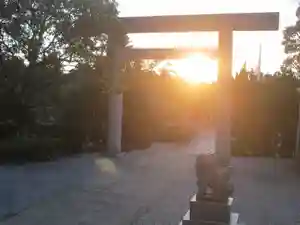 屋久島大社の鳥居(2024年01月03日(水) 13時28分29秒投稿)