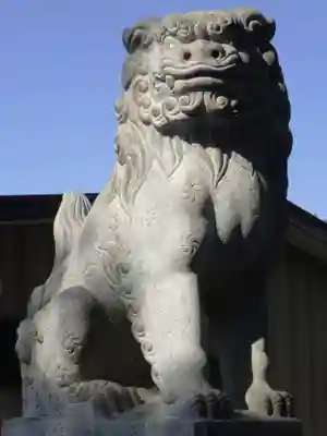 白山神社の狛犬