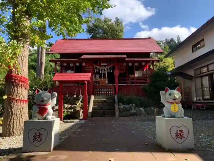 鹿角八坂神社の本殿・本堂