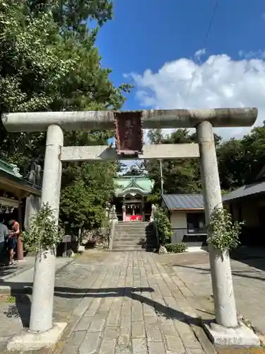 元城町東照宮の鳥居