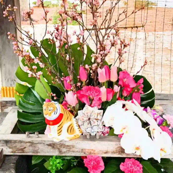 彌彦神社 (伊夜日子神社)の手水舎