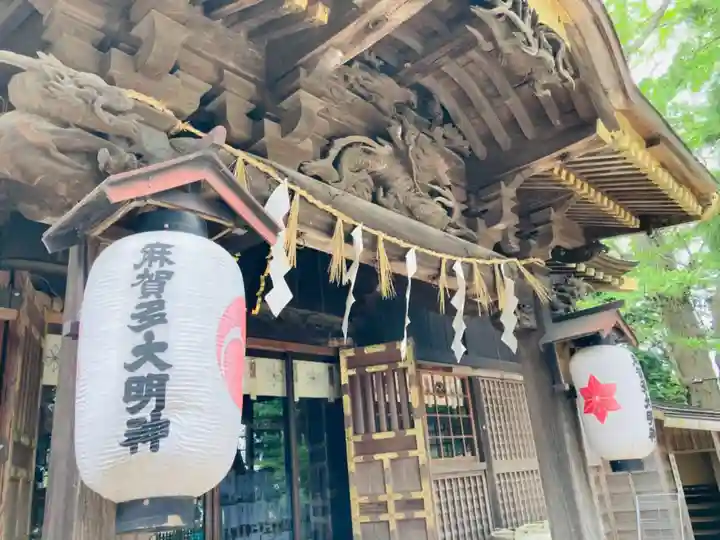 麻賀多神社の本殿・本堂