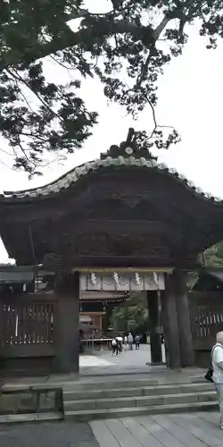 三嶋大社の山門・神門