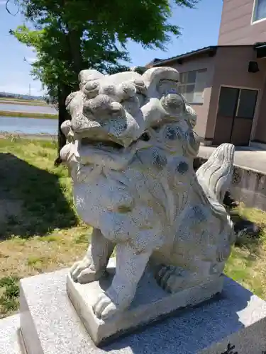 砂田神社の狛犬