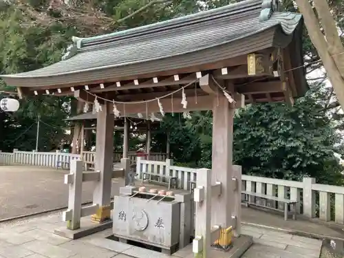 神鳥前川神社の手水舎