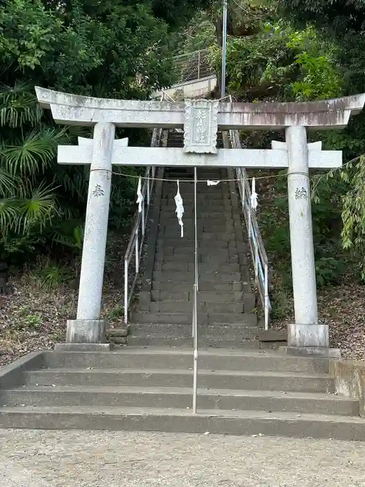 杉山神社の鳥居