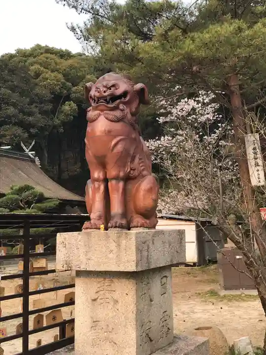日本第一熊野神社の狛犬