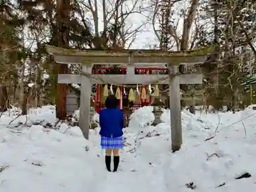 会津大國魂神社の鳥居