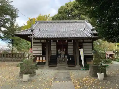 佐野原神社の本殿・本堂