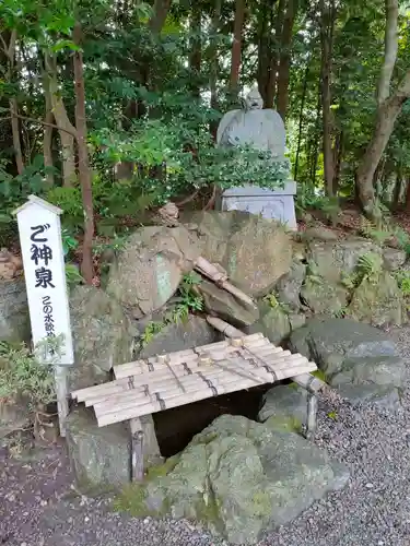 古井の天狗山の手水舎