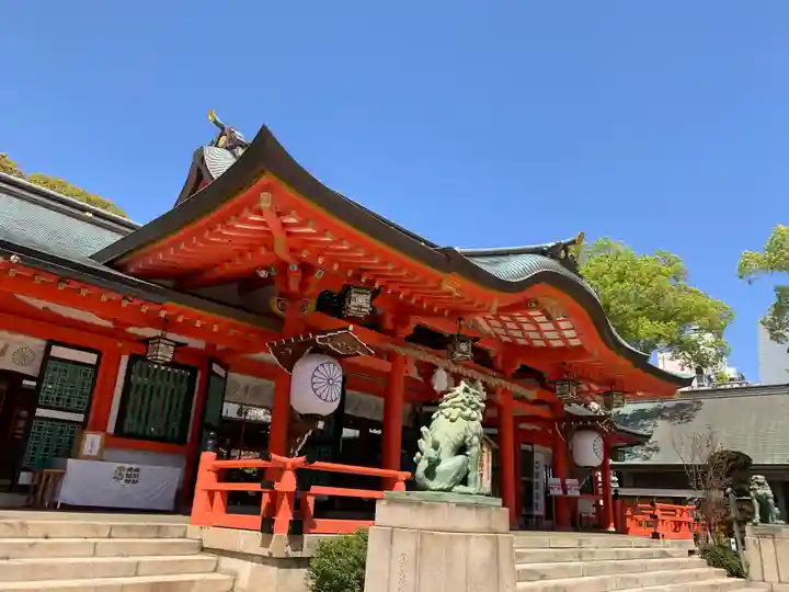 生田神社の本殿・本堂
