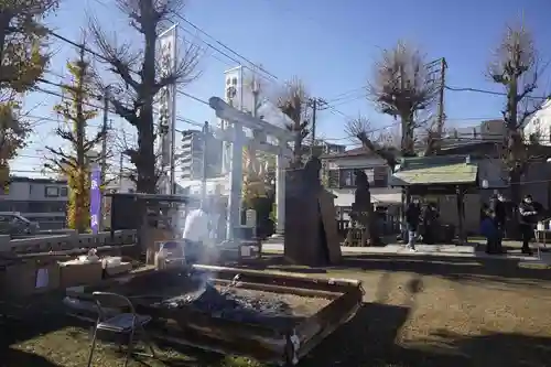 上平間八幡大神の鳥居