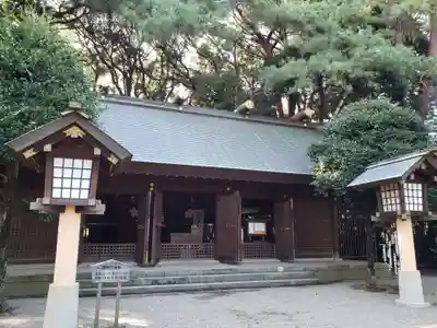 埼玉縣護國神社の本殿・本堂