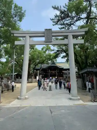 石切劔箭神社の鳥居