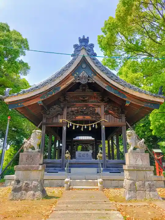 縣社(大和町南高井)の本殿・本堂