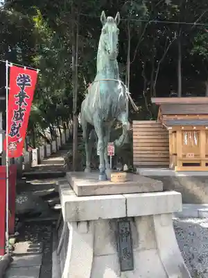 神前神社の狛犬