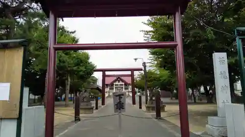 苗穂神社の鳥居