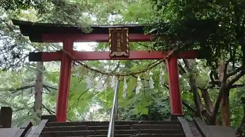 氷川女體神社の鳥居