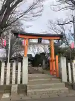 水海道鎮守 八幡神社の鳥居