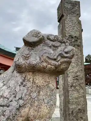 神戸神社の狛犬