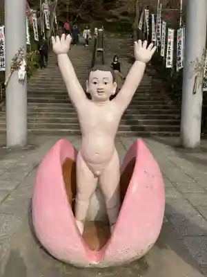 桃太郎神社（栗栖）の像