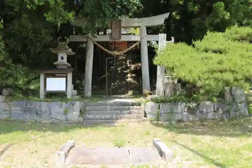 浮島神社の鳥居