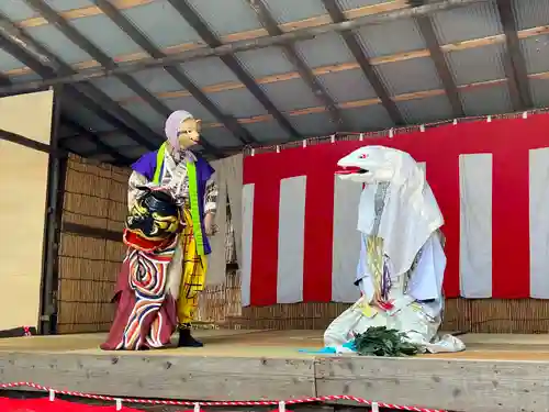 蛇窪神社の神楽