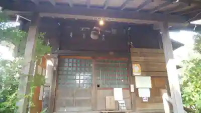 梅田神明宮の本殿・本堂