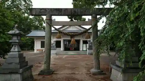 都波岐奈加等神社の鳥居