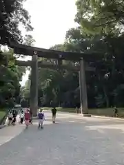 明治神宮の鳥居