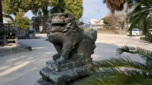 鳥栖八坂神社の狛犬