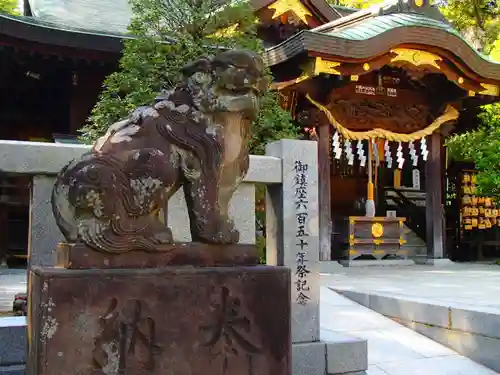 春日部八幡神社の狛犬