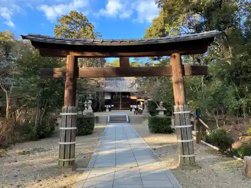 交野天神社の鳥居