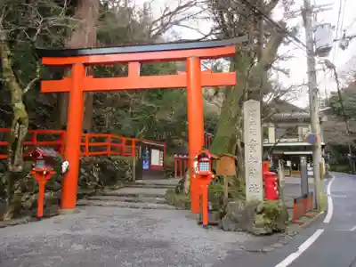 貴船神社の鳥居