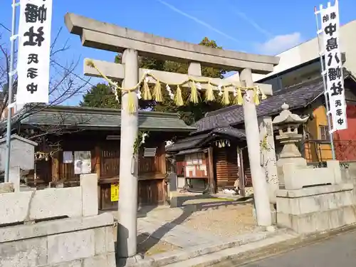 八幡社（中島八幡社）の鳥居